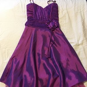 Purple Party Dress